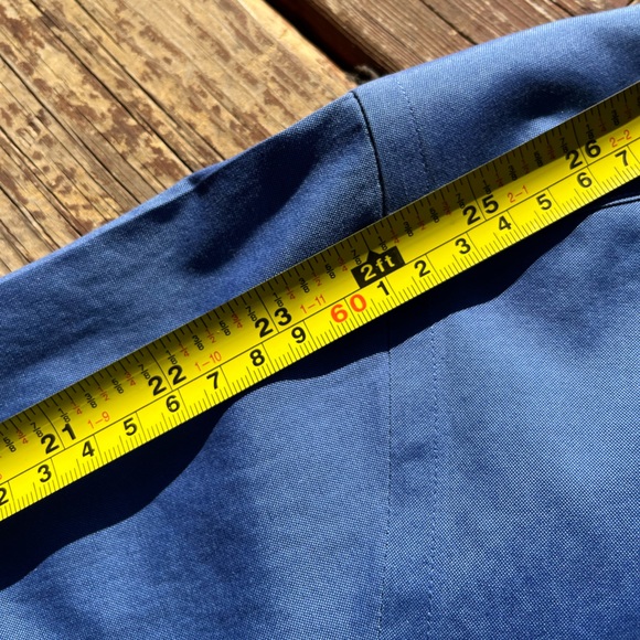 DENVER HAYES. Non-Iron Cotton Button Down Shirt. Men’s Medium EUC - Picture 6 of 7